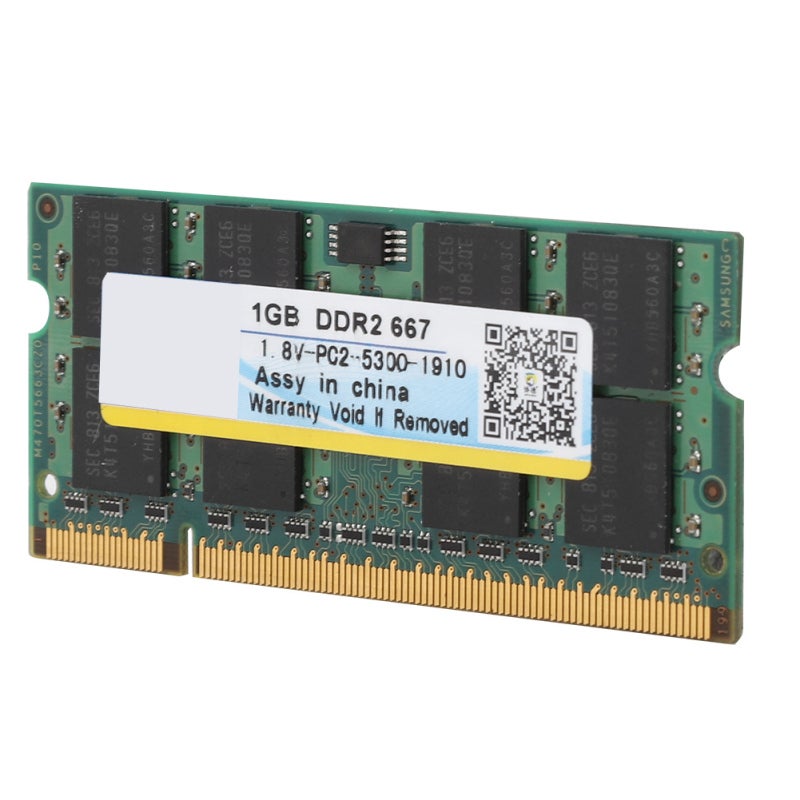 ذاكرة DDR2 بسعة 1 جيجابايت - وحدة ذاكرة RAM بسرعة 667 ميجاهرتز PC2-5300 مع تشغيل عالي السرعة - ذاكرة ذات أداء مستقر لأجهزة الكمبيوتر المكتبية - Image 3