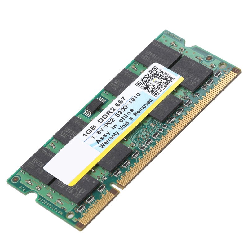 ذاكرة DDR2 بسعة 1 جيجابايت - وحدة ذاكرة RAM بسرعة 667 ميجاهرتز PC2-5300 مع تشغيل عالي السرعة - ذاكرة ذات أداء مستقر لأجهزة الكمبيوتر المكتبية - Image 2