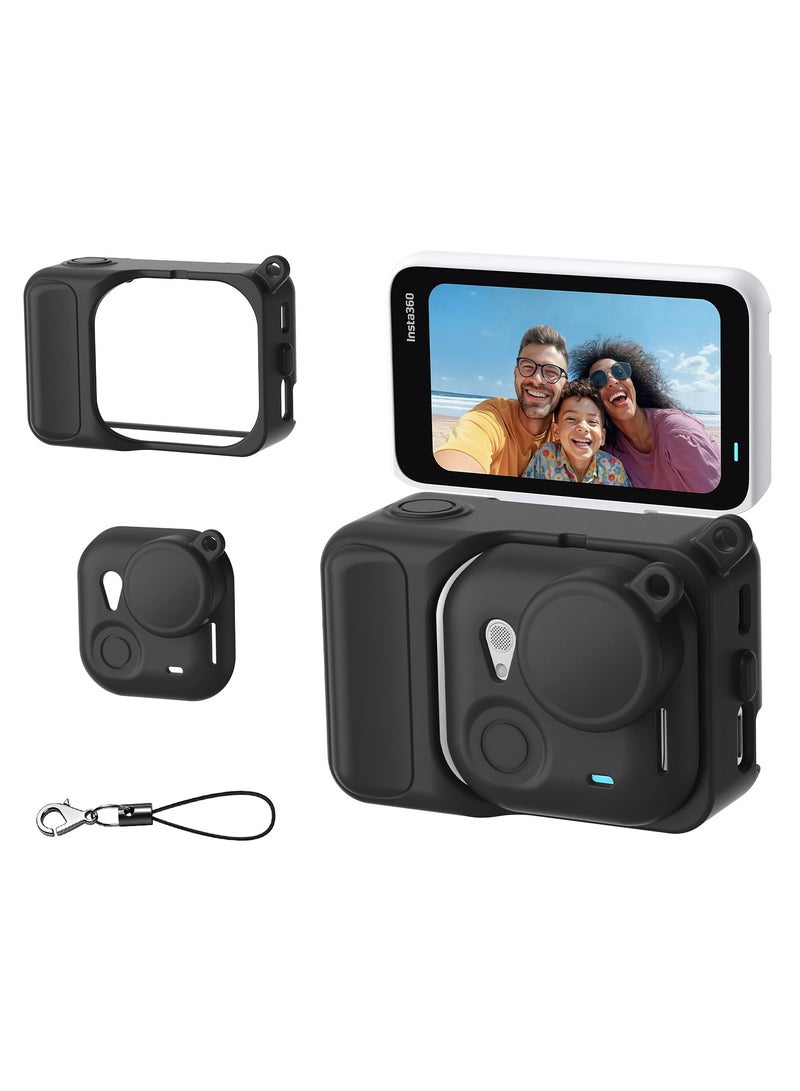 Insta360 GO Ultra Action Camera Frame Protective Case - Shockproof Silicone Cover Precision Fit Portable Protective Camera Accessory - Image 1