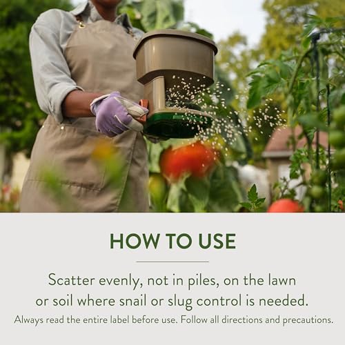Garden Safe حبوب طعم الحلزونات والقواقع من علامة جاردن سيف، 2 باوند، تبدأ الحلزونات والقواقع بالموت خلال 3 إلى 6 أيام، يمكن استخدامها حول الحيوانات الأليفة والحياة البرية، للحدائق والحدائق المنزلية والدفيئات، 1 عبوة - Image 5