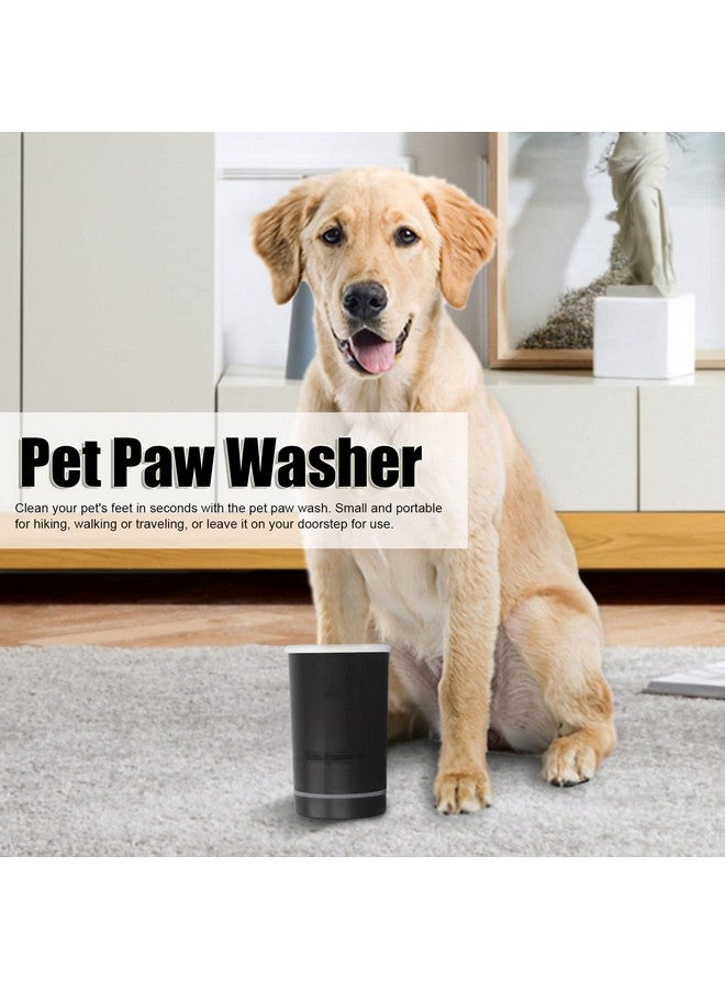 Dpofirs Pet Washer, Automatic Usb Rechargeable Soft Brushes Portable Dog Foot Cleaner For Small Medium Dogs - Image 2