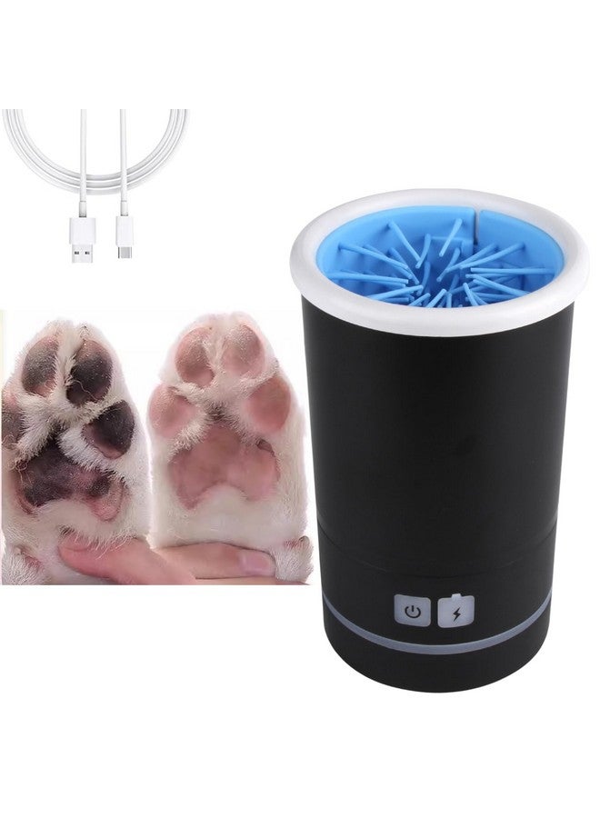 Dpofirs Pet Washer, Automatic Usb Rechargeable Soft Brushes Portable Dog Foot Cleaner For Small Medium Dogs - Image 1