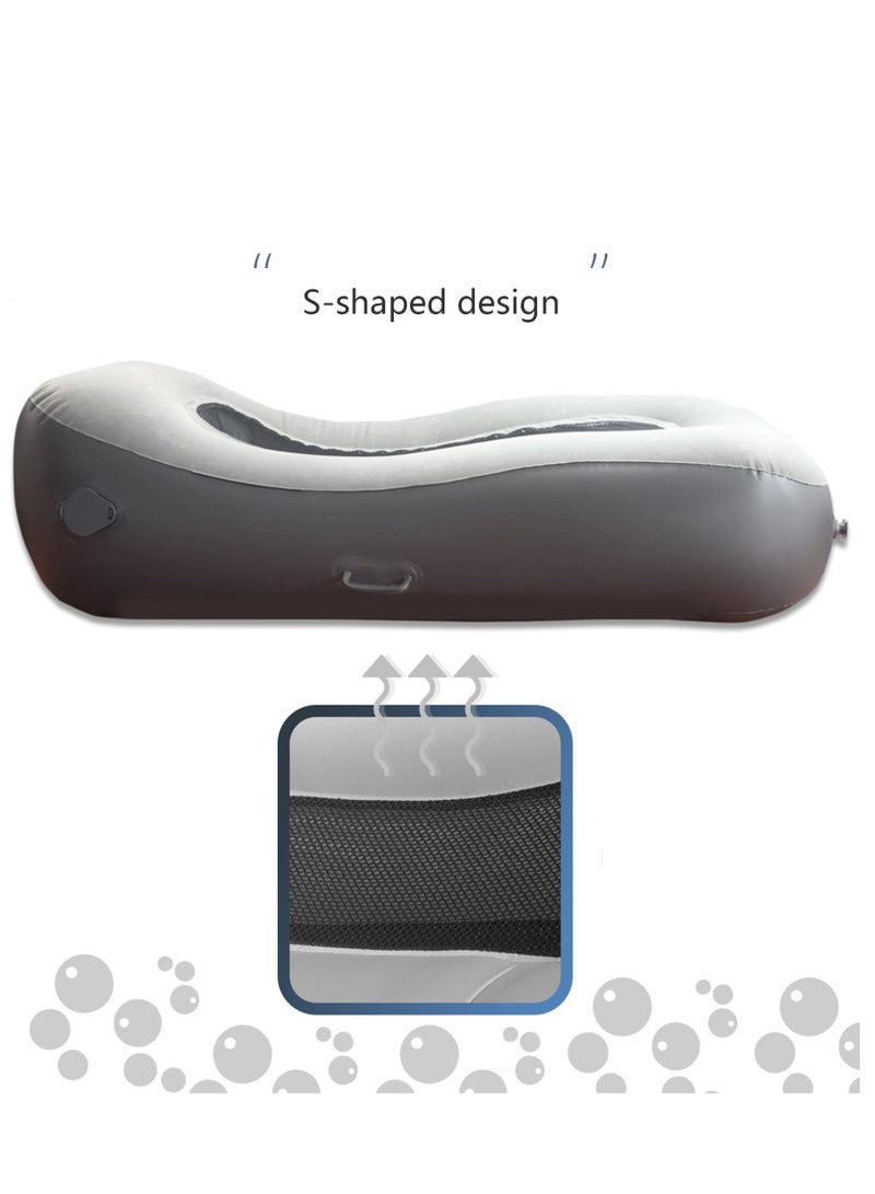 Arabest Auto Inflatable Couch - 2-in-1 Quick-Fill Air Mattress Sofa Bed with Portable High-Speed Electric Air Pump, Easy Setup for Indoor/Outdoor, Camping, Home Guests, Travel & Lounge - Image 2