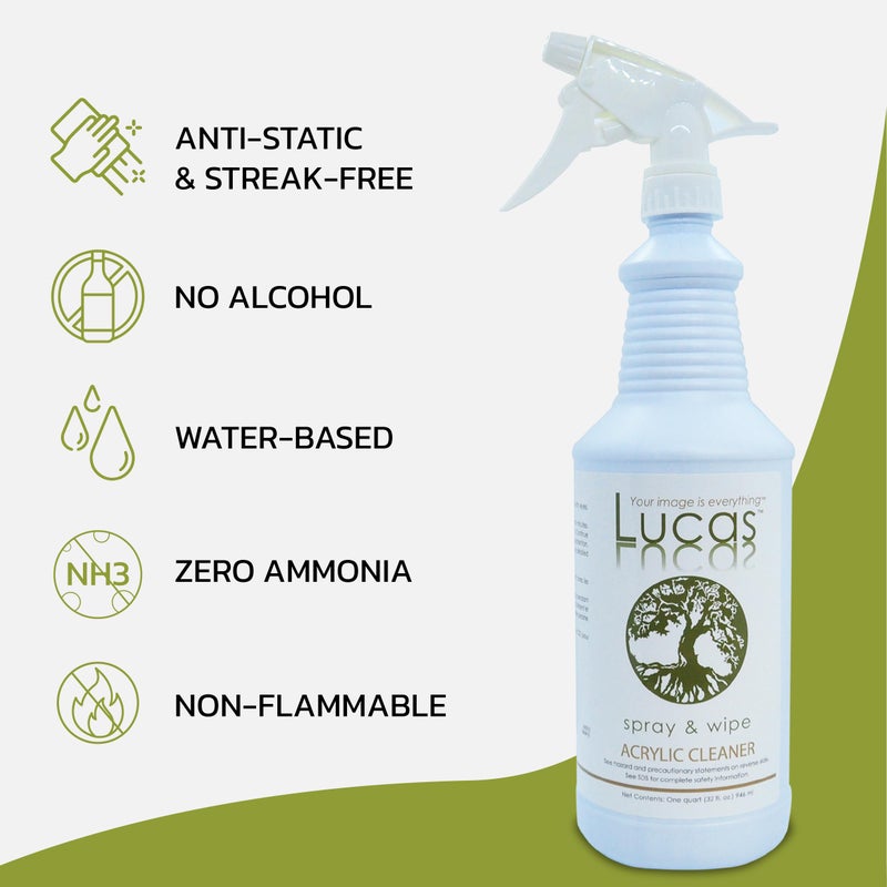 LUCASOL Acrylic and Plastic Cleaner, 32 Ounce - Image 4