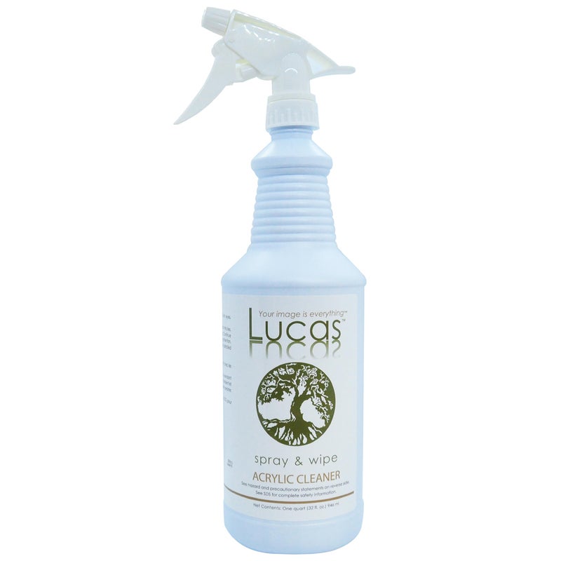 LUCASOL Acrylic and Plastic Cleaner, 32 Ounce - Image 1