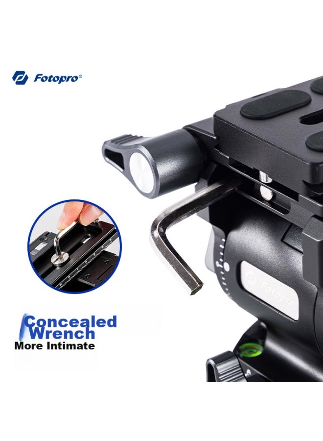 Fotopro Mh-6a Pro Professional Video Shooting Metal Hydraulic Camera Gimbal - Image 5