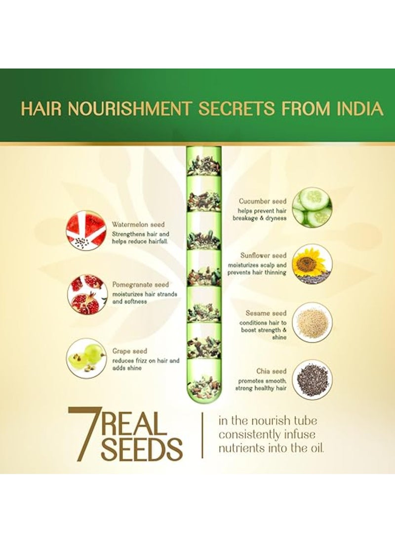 Herbsindia Herbsindia  Amla & 7Seeds Hair Oil 180Ml  - Image 4