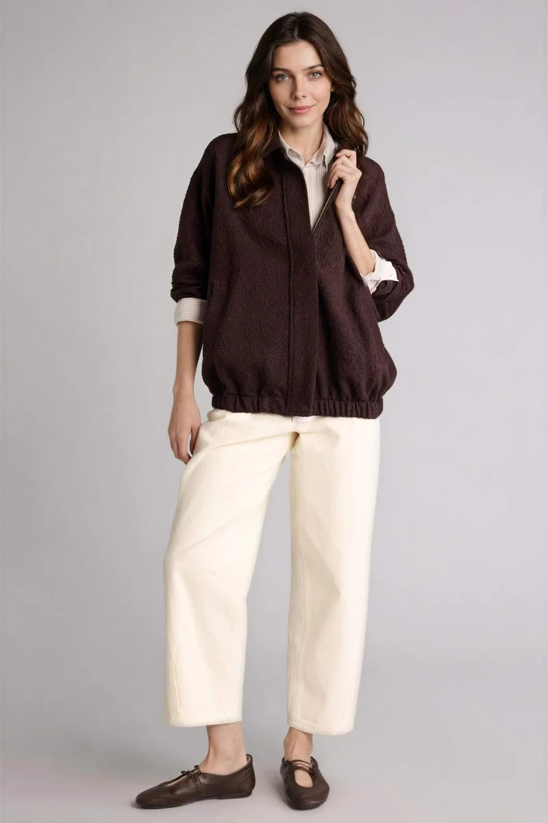 ديفاكتو Loose Fit Jacket
