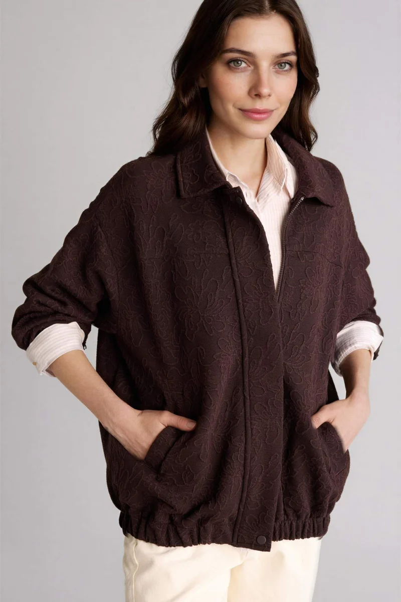 ديفاكتو Loose Fit Jacket