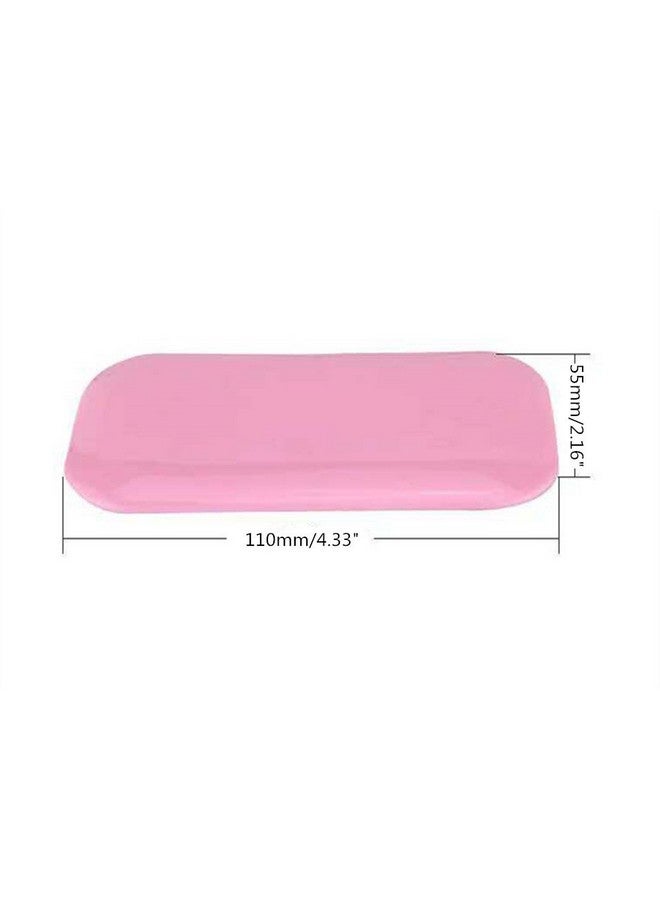 HONBAY 2Pcs Clear And Pink Silicone False Lashes Holder Pads Lash Holder - Image 3