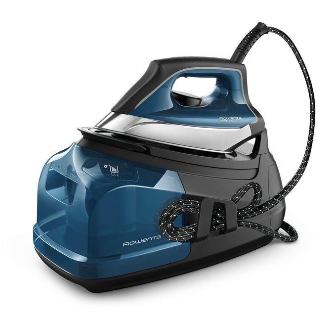 Rowenta Steam Iron For Clothes, Steam Pro Stainless Steel Soleplate, 1.1L Removable Tank, 1800W, Blue - Image 4