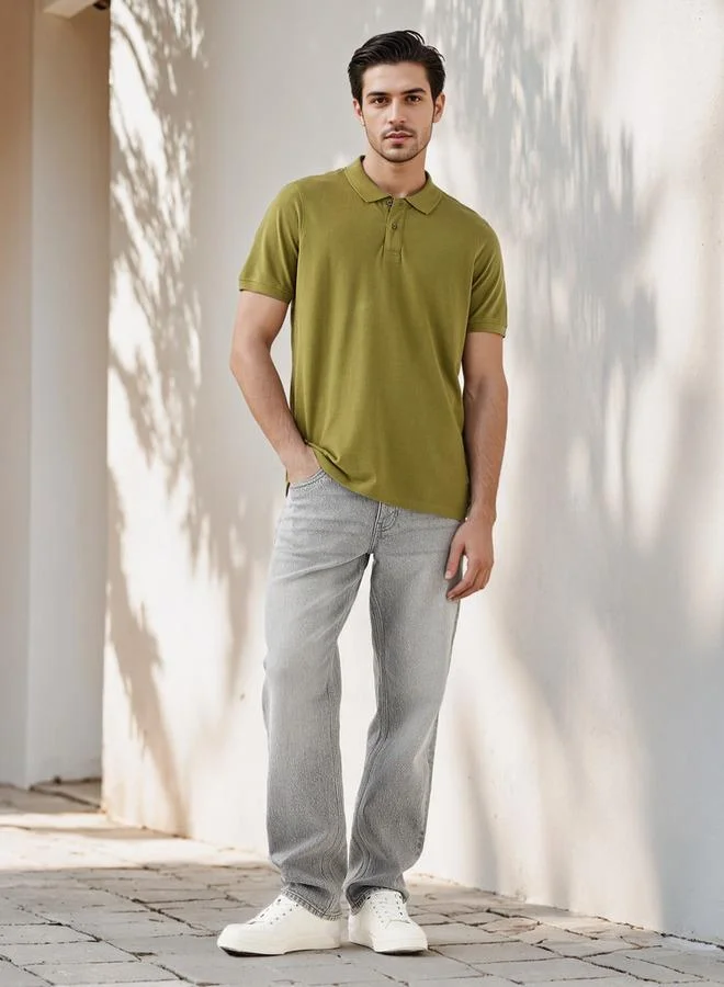 سبلاش فيڤ تيشيرت بولو بأكمام قصيرة