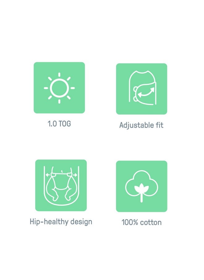 SwaddleMe SwaddleMe by Ingenuity Original Swaddle - Preemie Size, Up to 7 Pounds, 1-Pack Baby Swaddle Blanket Wrap  - Image 3