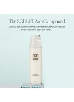 U Beauty Sculpt Arm Compound  Skin Tightening Cream Body Lotion Firming Arm And Neck Cream With Retinol  Vitamin C  120Ml  - Image 3