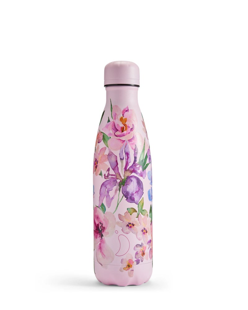 Chilly's | Water Bottle | Floral | 500ml | Sorbet Petals - Image 1