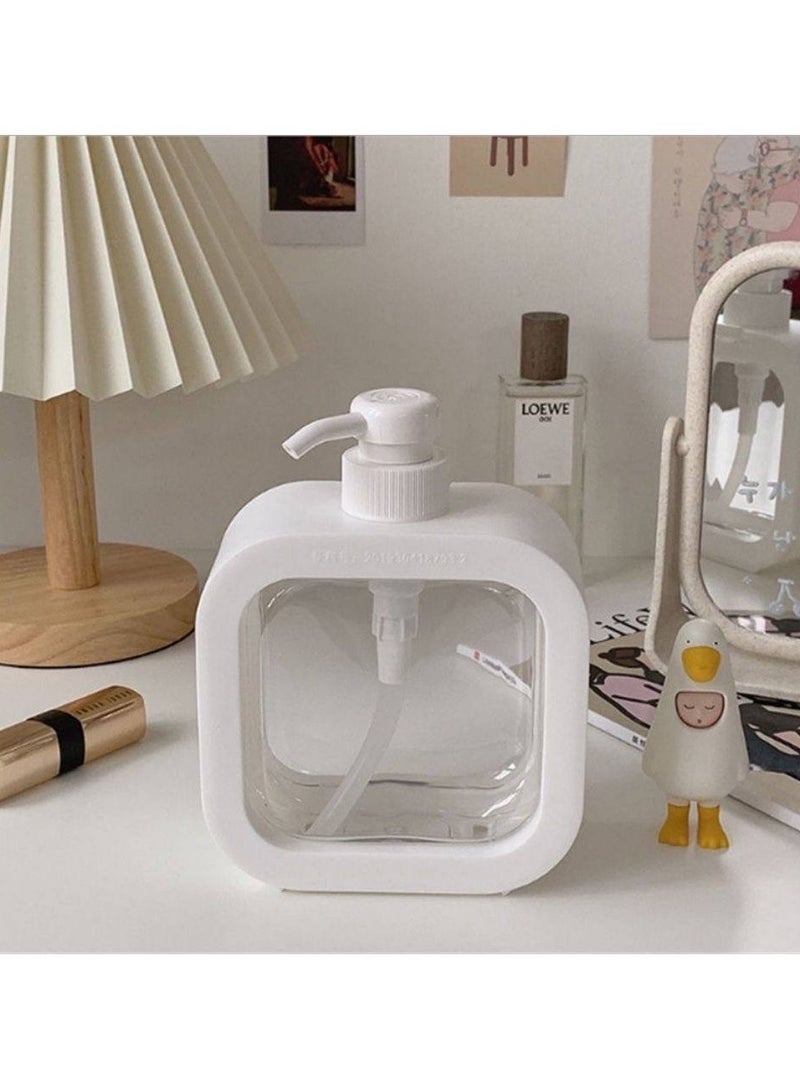 عبوة صابون سائل جامبو 500ml – خامة ABS نقية – تصميم أنيق للحمام والمطبخ  - Image 5