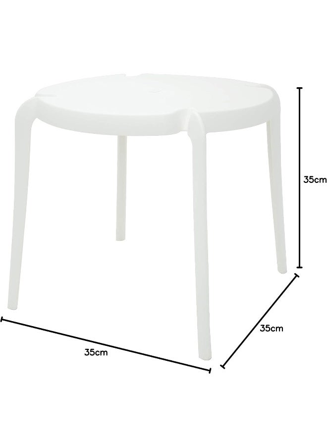 TRAMONTINA Since 1911,Made in Brazil-  Clarice Table White- furniture  - Image 2