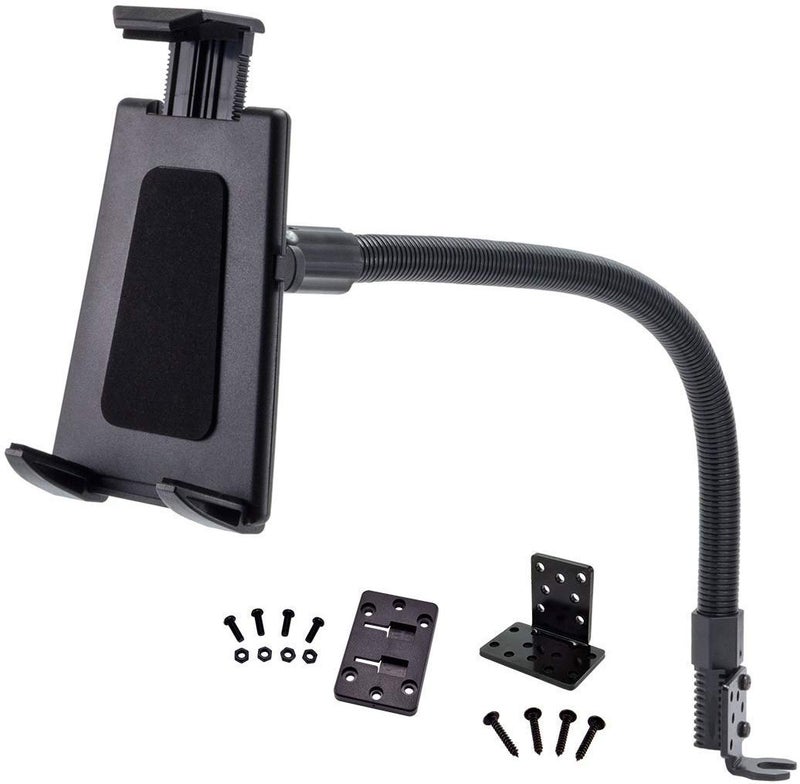 Arkon Tablet Seat Rail or Floor Car or Truck Mount with Gooseneck for iPad Pro iPad Air iPad 2 Retail Black - Image 3