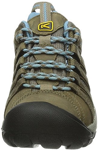 KEEN Women's Voyageur Low Height Breathable Hiking Shoes, Brindle/Alaskan Blue, 9.5 US - Image 2