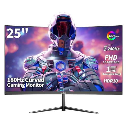 zza Zza 25 Curved Gaming Monitor 25 inch Z36C64569AC55E010B27DZ