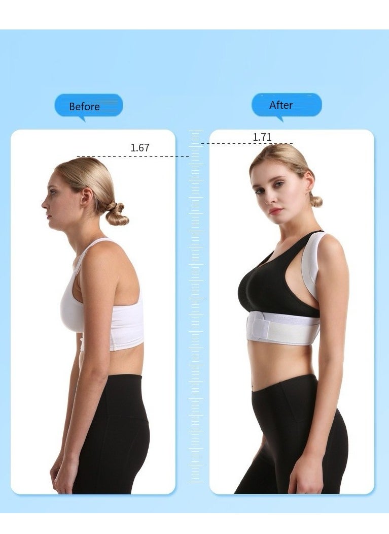 RATSAW - Adjustable Back Corrector Corset To Correct Body Posture Clavicle Spine Shoulder And Lumbar Support Size S - Image 1
