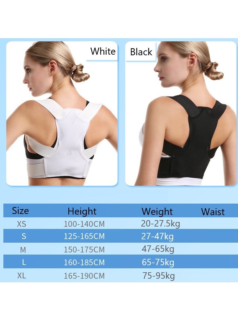 RATSAW - Adjustable Back Corrector Corset To Correct Body Posture Clavicle Spine Shoulder And Lumbar Support Size S - Image 1