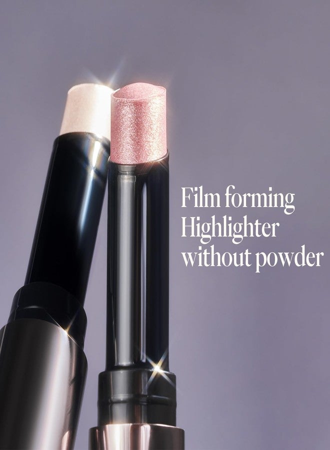 JOOCYEE Jelly Highlighter Stick, Soft Pink Shimmer Dewy Glow Makeup with Cooling Jelly Texture, Long Lasting Smudge Proof Radiant Face Highlighter - Image 3