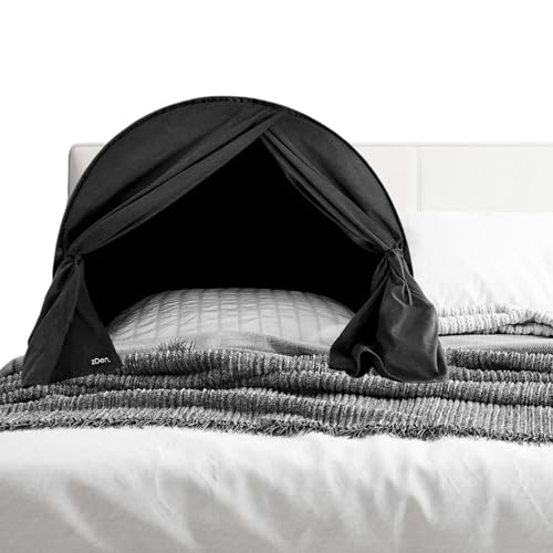 zDen Sleep in Total Darkness, Even in a Bright Room, Create a Private Space, zDen Patented Light-Blocking Sleep Den, Non-Toxic Blackout Canopy for Naps, Travel, Dorms, Night Shift, Migraine Relief - Image 1