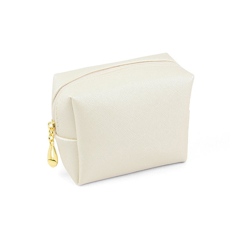 general Portable PU Waterproof Makeup Bag for Travel and Daily Use - Image 1