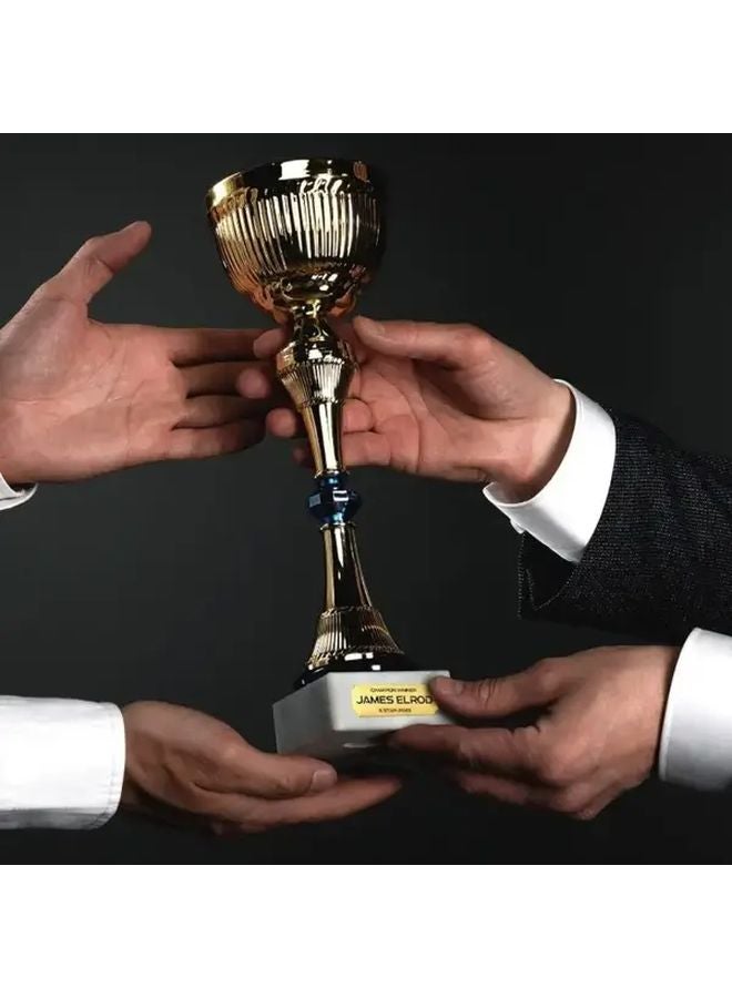 15 قطعة لوحات تذكارية زخرفية فولاذية مقاومة للصدأ ذاتية اللصق باللون الذهبي والفضي والأسود - Image 5