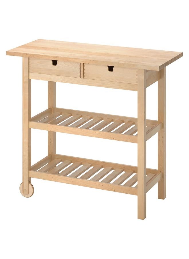 Kitchen Trolley, Birch, 100X43 Cm - pzsku/Z36C655E6EAFA71519DA8Z/45/_/1732971164/528e991d-cf92-4a57-9e28-8dd7b58a99b0