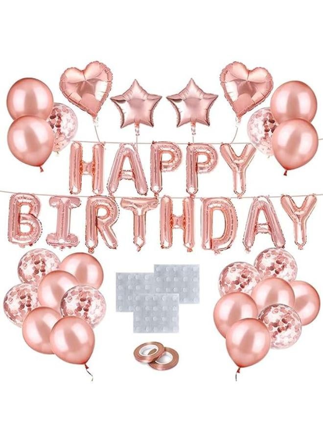 Secret Happy Birthday Balloons Confetti - Image 1