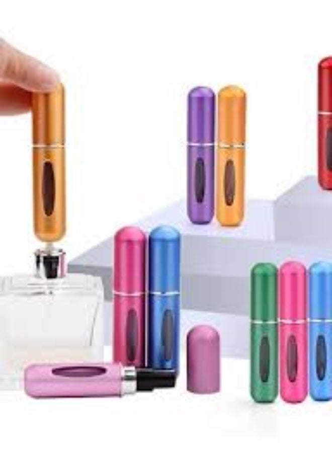 عبوة بخاخ عطر فارغة قابلة لإعادة التعبئة، زجاجة رش للسفر وحمل العطور، صغيرة وخفيفة، (قد يختلف اللون) - Image 4