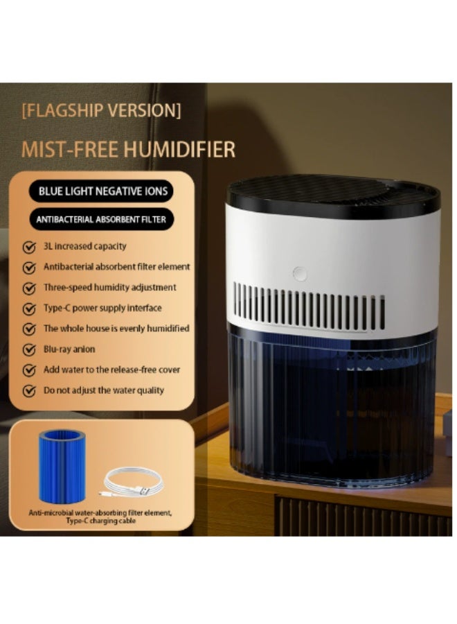 Nariele New Evaporative USB Fog Free Humidifier