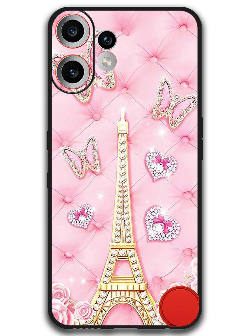 Theodor Case Compatible with Nothing CMF Phone 2 Pro 6.77 Inch Protection Shockproof Bumper Cover Eiffel Tower (2) - Image 1