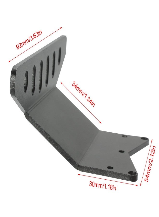 HOBOHY RC Aluminum Front Bumper for Tamiya Sand Scorcher Fighting Buggy Champ Upgrades Parts (Black) - Image 2