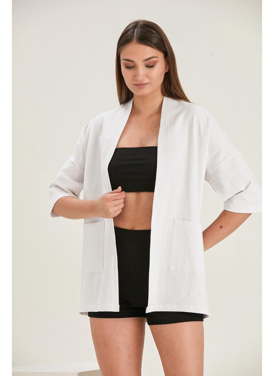 Alexander Gardi Thin Jacket with Pockets (B22-32900)  - Image 1