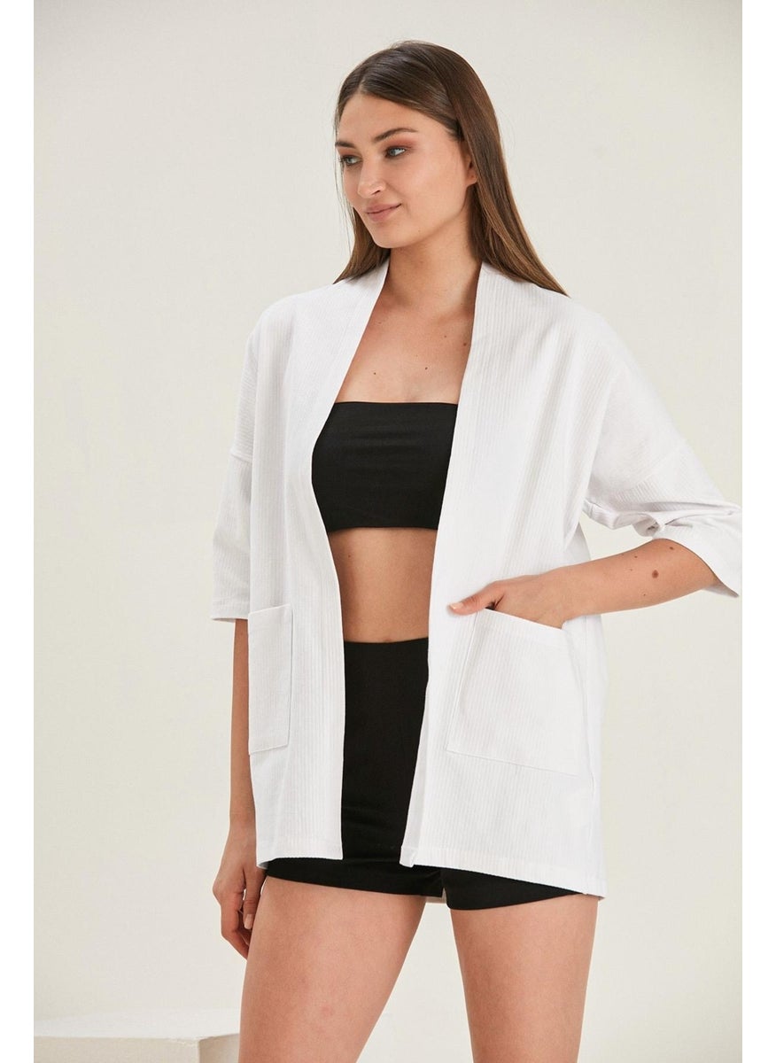 Alexander Gardi Thin Jacket with Pockets (B22-32900)  - Image 3