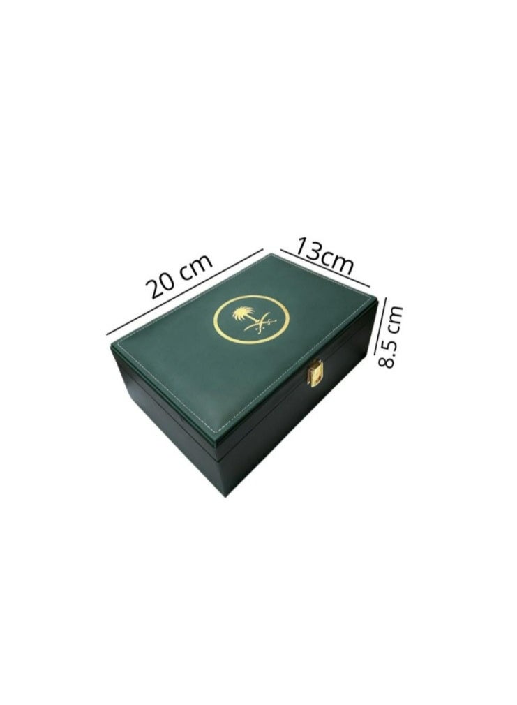 HASD-OUD Gift box with a capacity of 250g - featuring the two swords and palm tree logo - unfilled - Image 2