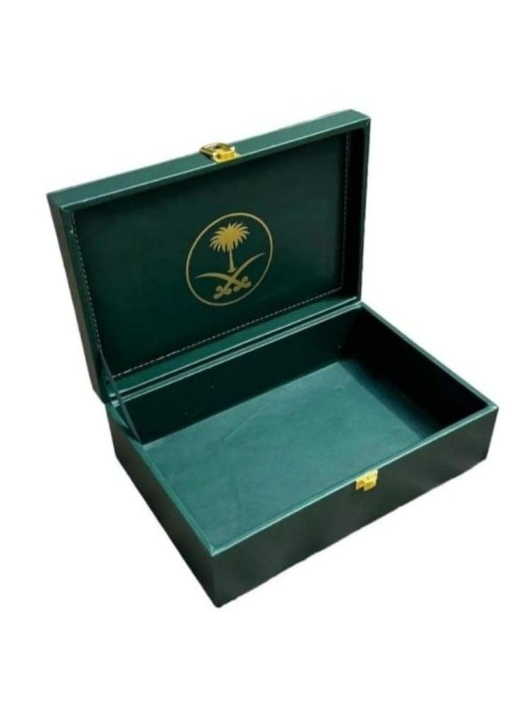 HASD-OUD Gift box with a capacity of 250g - featuring the two swords and palm tree logo - unfilled - Image 3