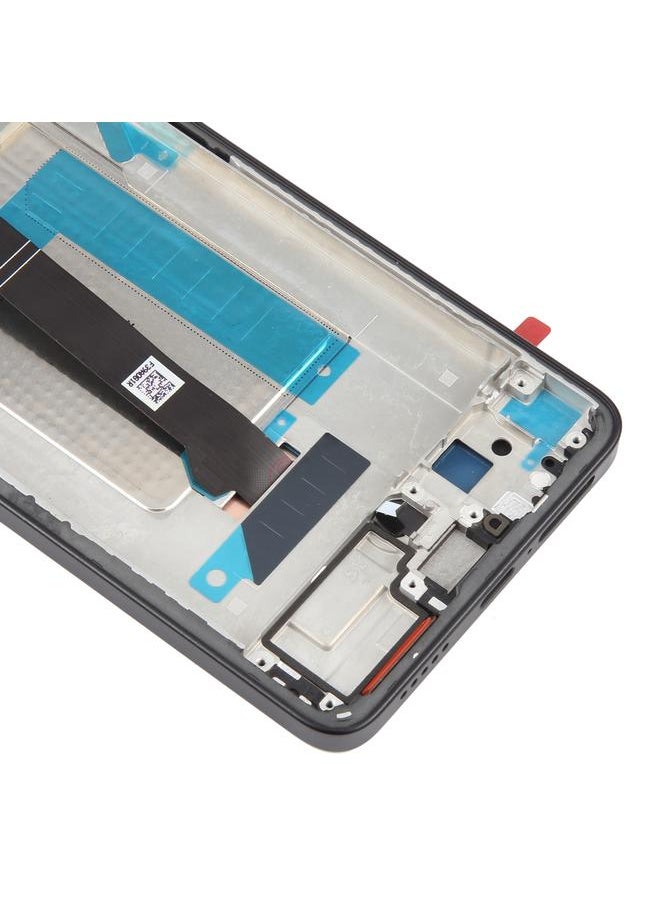erorex - Replacement For Xiaomi Redmi Turbo 3 Original LCD Screen Digitizer Full Assembly with Frame Black - Image 1
