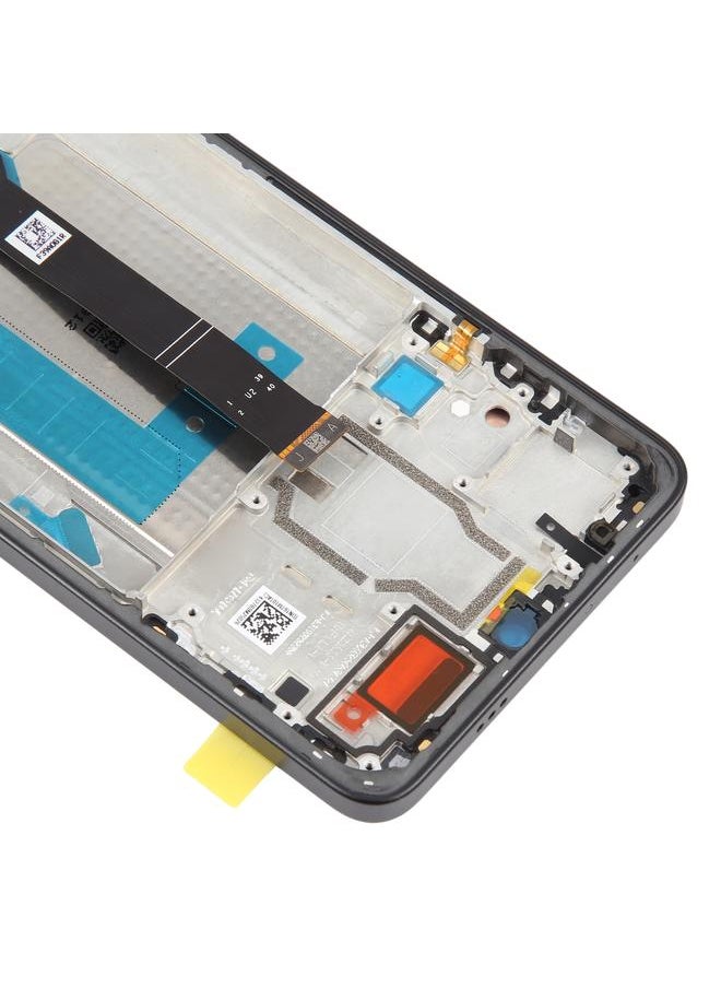 erorex - Replacement For Xiaomi Redmi Turbo 3 Original LCD Screen Digitizer Full Assembly with Frame Black - Image 1
