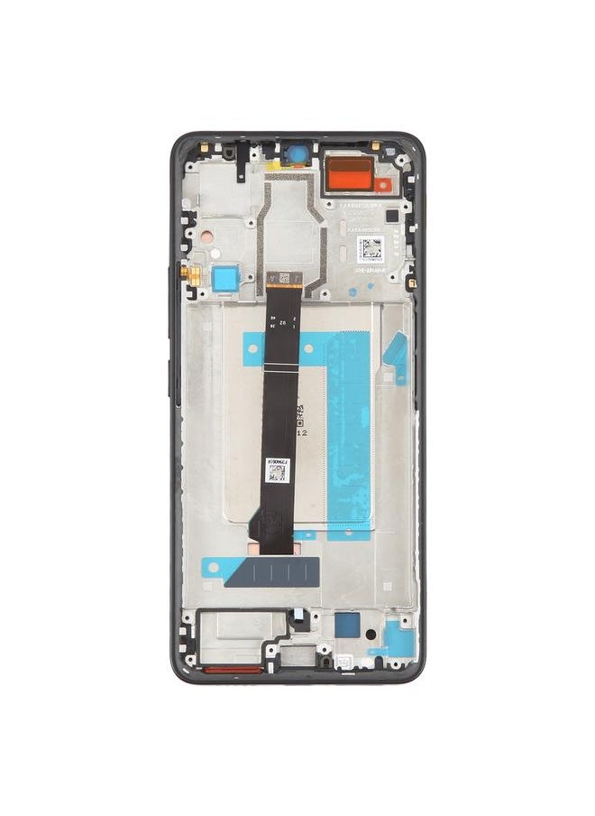 erorex - Replacement For Xiaomi Redmi Turbo 3 Original LCD Screen Digitizer Full Assembly with Frame Black - Image 1