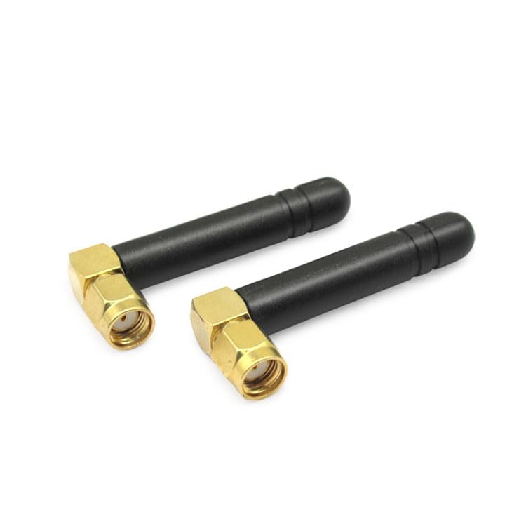 TREADALT-TEC Mini Dual Band WiFi 6 2.4GHz 5GHz 5.8GHz MIMO 802.11 b/g/n/ac/ax RP-SMA Male Right Angle Antenna for FPV Bluetooth USB Adapter 6E PCIe Card Mini PC Motherboard Router Wireless Back Up Camera - Image 2