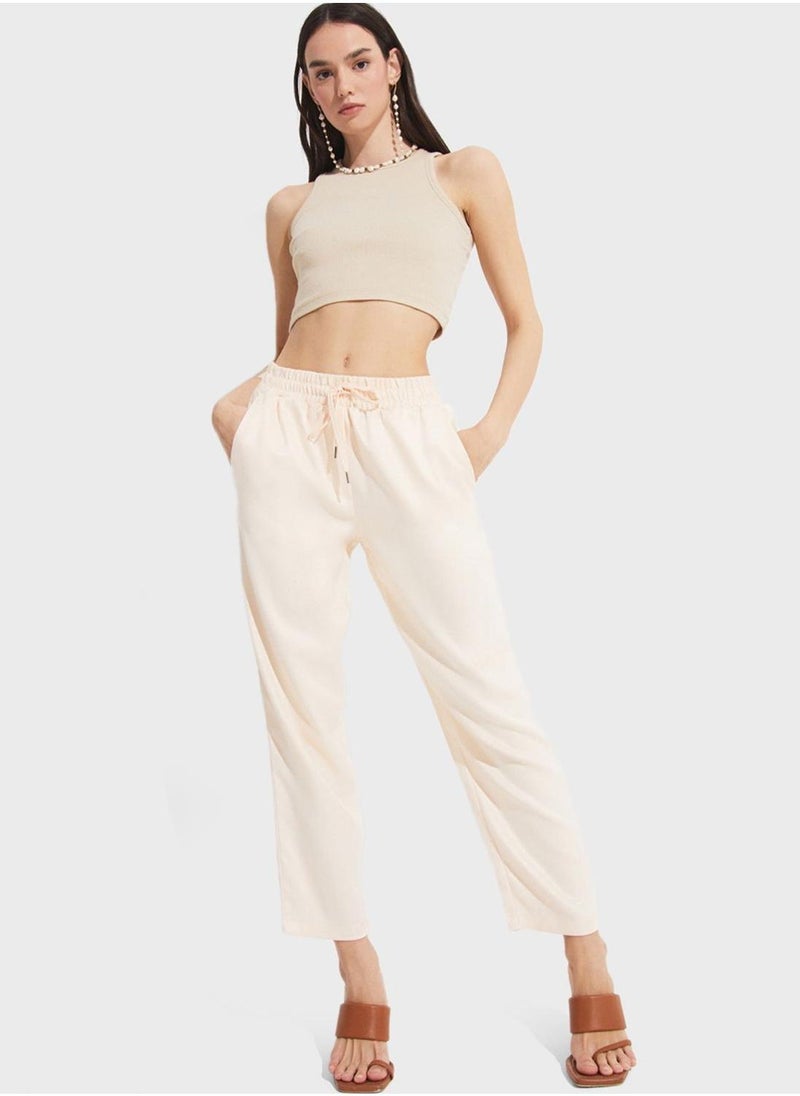 جون بنطلون بخصر مرتفع - Image 5