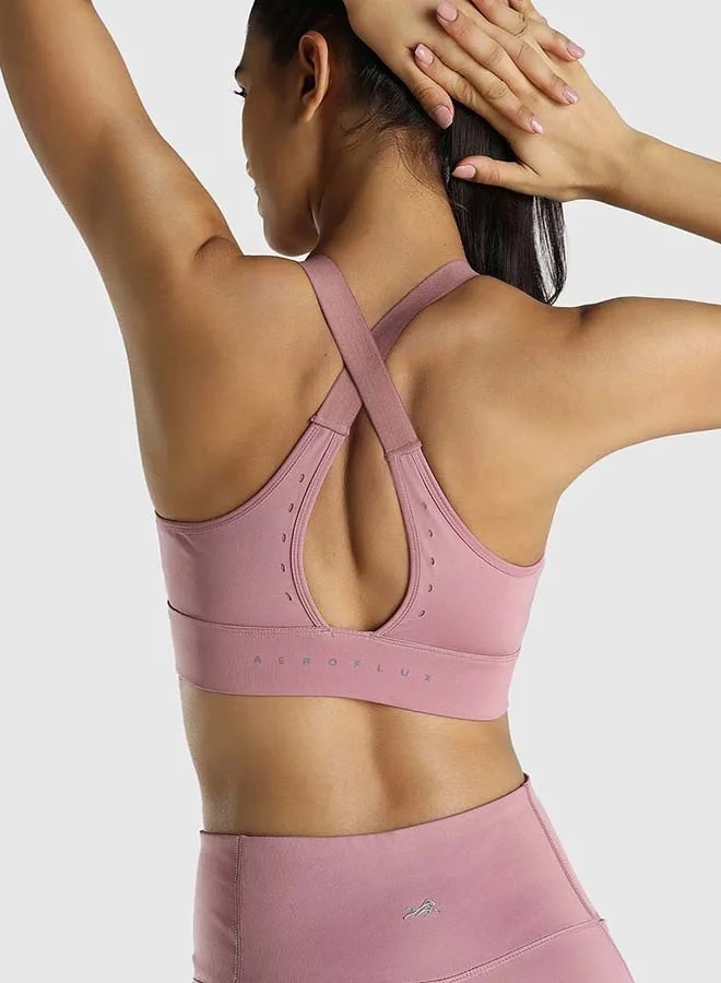 Musclemind Women's Cross-back Sports Bra