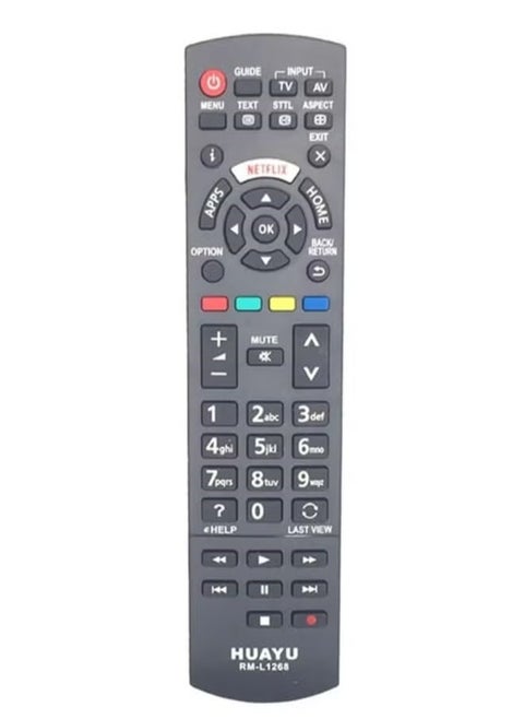 Universal Tv Remote Control Rm-1268 For Panasonic Lcd Led Tv Remote Control Replacement For All Panasonic N2Qayb Series Eur Series Tnq Series