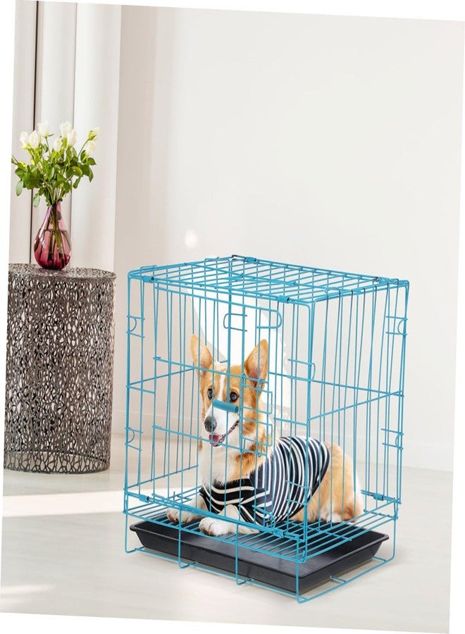 BESPORTBLE Portable Cat Cage Stylish Design Lightweight Bunny and Dog Crate for Compact Tray for Pets - Image 2