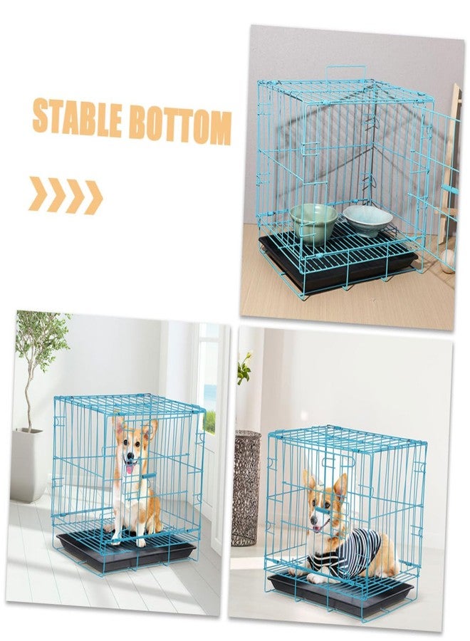 BESPORTBLE Portable Cat Cage Stylish Design Lightweight Bunny and Dog Crate for Compact Tray for Pets - Image 4