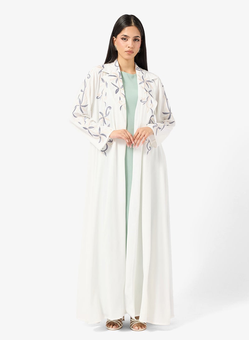 Khizana Printed Abaya - Image 4